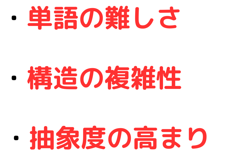 高校の英語が難しくなる理由